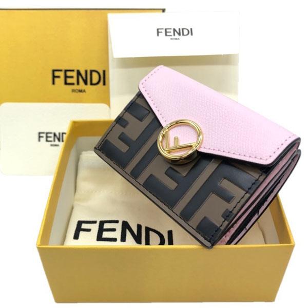 人気 フェンディ スーパーコピー 三つ折りミニ財布 F is Fendi 8M0395 A659 F15RZ